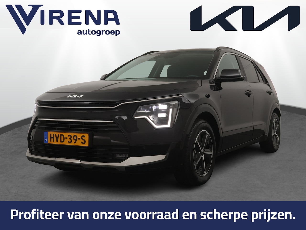 Kia Niro - 1.6 GDi Hybrid DynamicPlusLine - Stoel / Stuurwielverwarming - Elektrische achterklep - Na - AutoWereld.nl