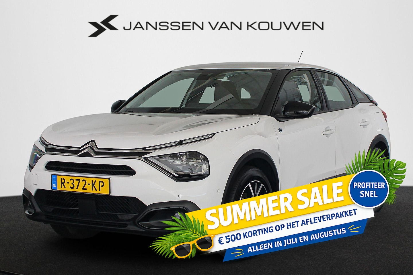 Citroën Ë-C4 - Feel Pack 50 kWh Head-Up Achteruitrijcamera Apple CarPlay - AutoWereld.nl