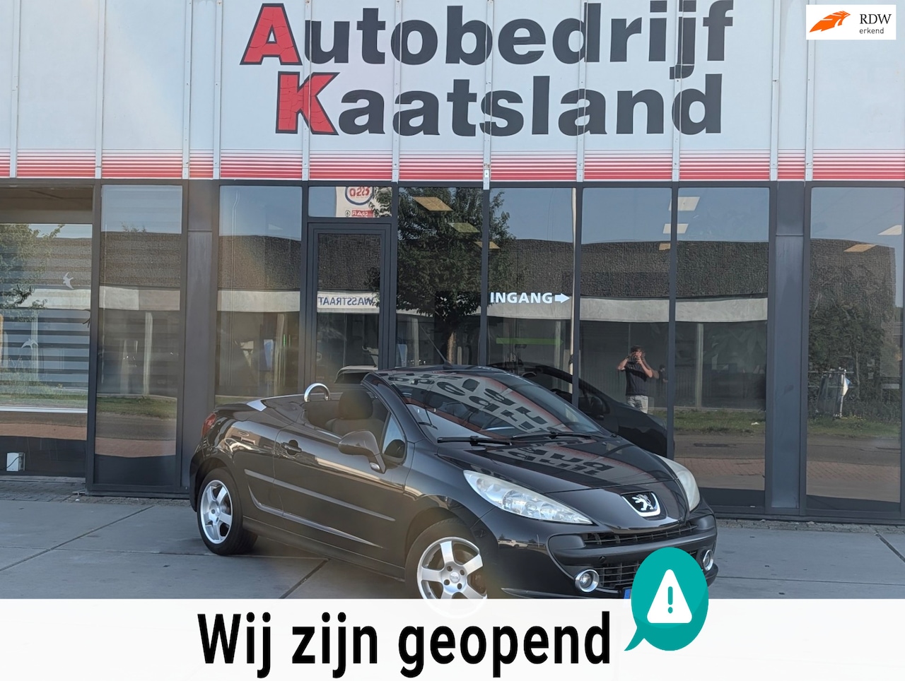 Peugeot 207 CC - 1.6 VTi Cabrio - Airco - Nieuwe APK - AutoWereld.nl
