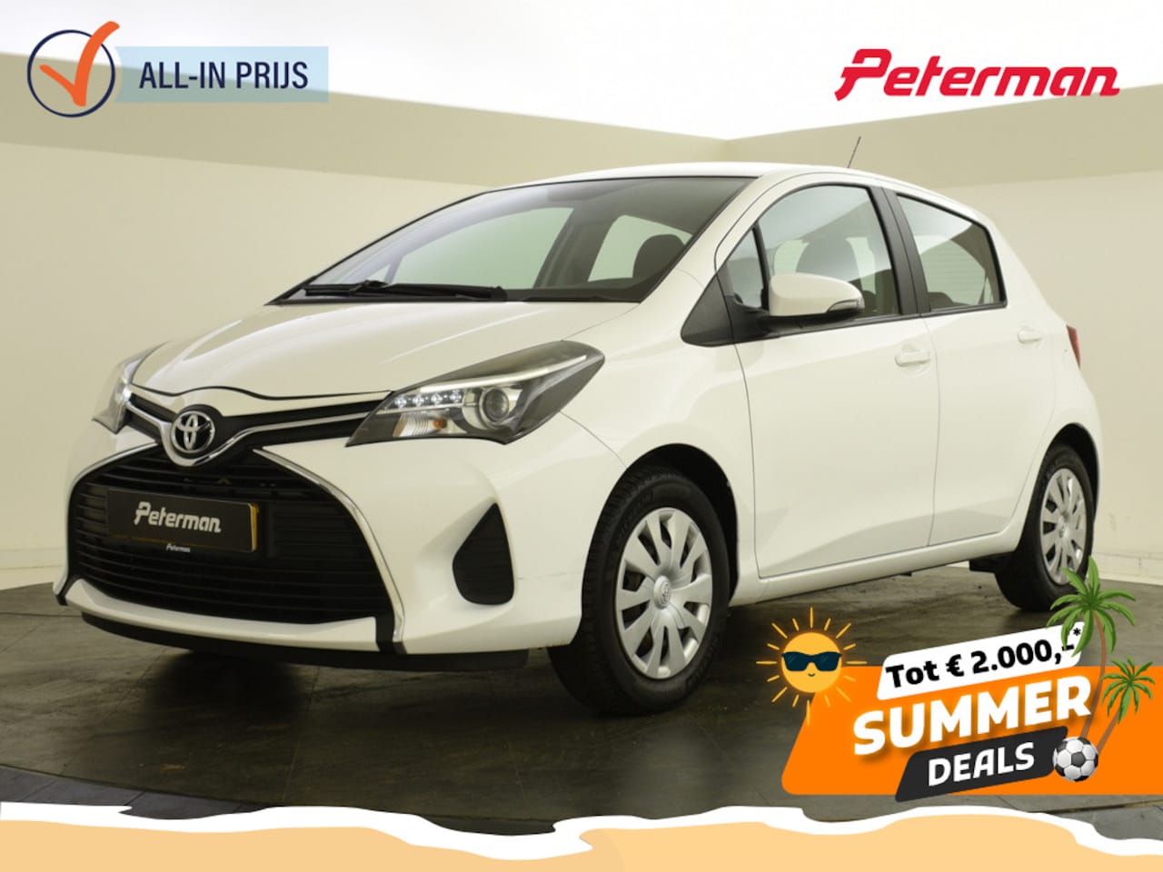 Toyota Yaris - 1.3 VVT-i Aspiration | Cruisecontrol | Camera | Airco - AutoWereld.nl