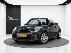 MINI Cabrio - 1.6 One Salt (STOELVERWARMING, NAVI, HALF LEDER, PARKEERSENSOREN, GOED ONDERHOUDEN)