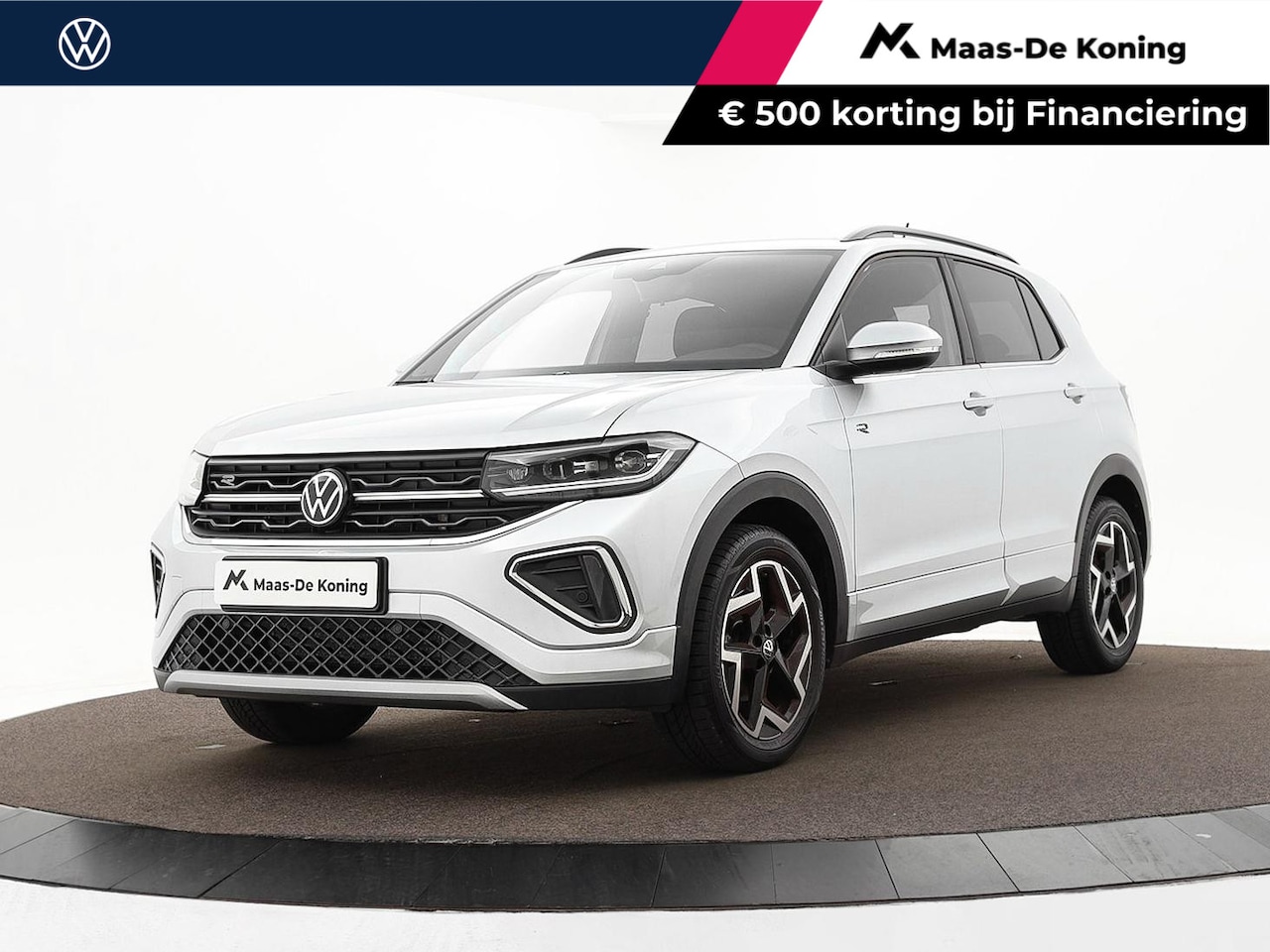 Volkswagen T-Cross - 1.5 TSI 150pk DSG R-Line Edition Camera · Afneembare trekhaak · Stoelverwarming · Matrix L - AutoWereld.nl