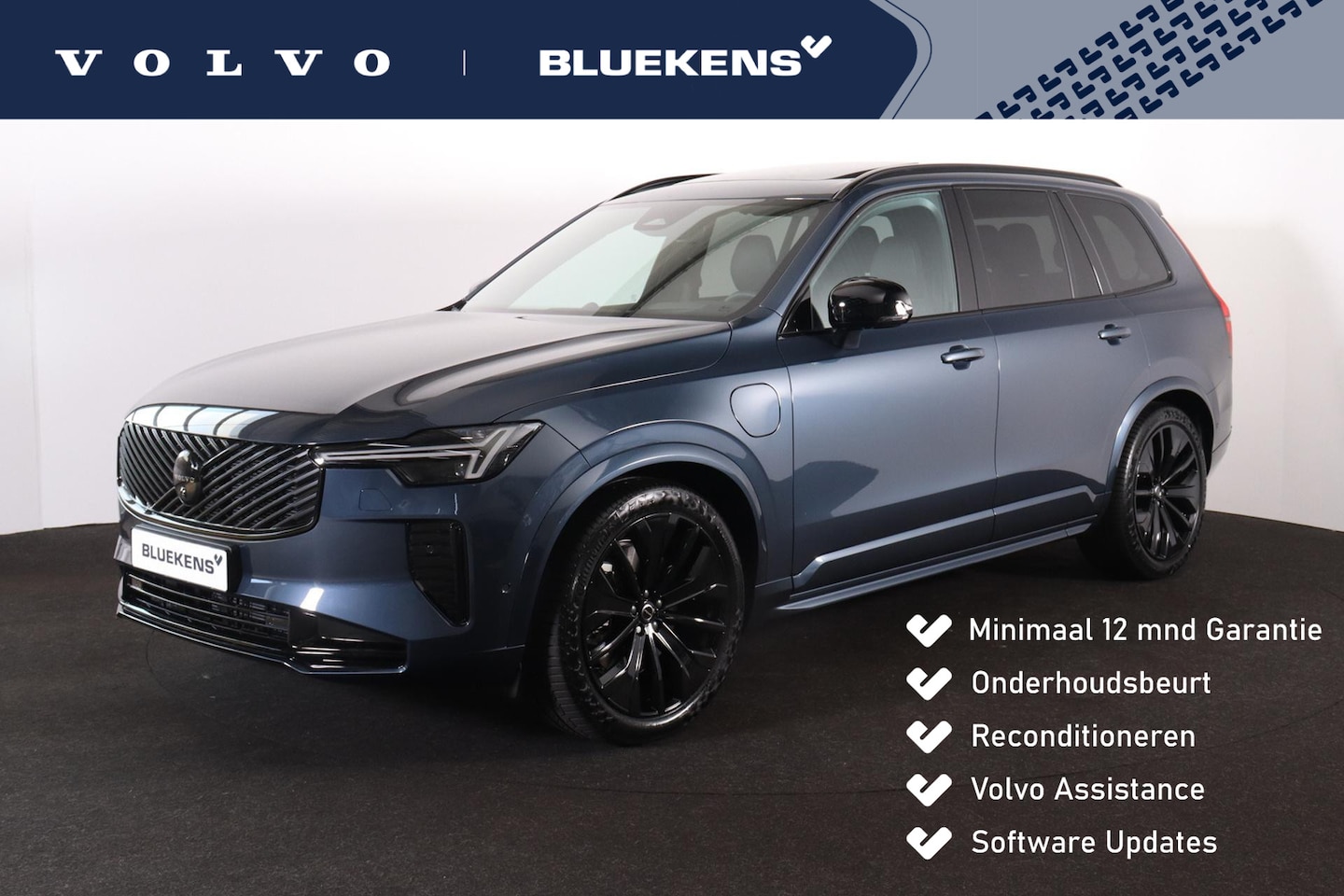 Volvo XC90 - T8 Recharge AWD Ultra Black Edition - Panorama/schuifdak - Luchtvering - IntelliSafe Surro - AutoWereld.nl