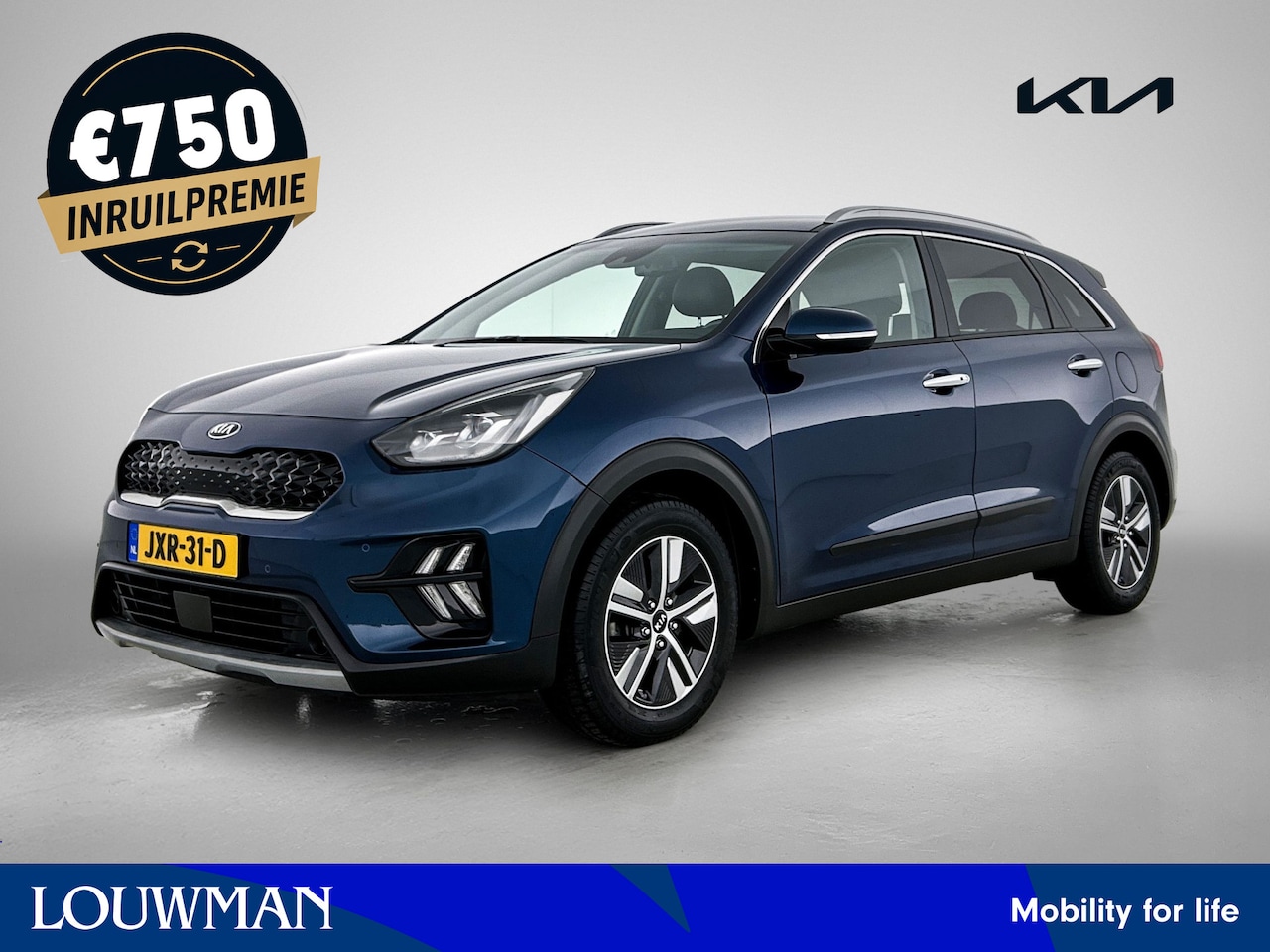 Kia Niro - 1.6 GDi Hybrid DynamicPlusLine | Leder | JBL | Stoelkoeling & Stoelverwarming | Camera | A - AutoWereld.nl