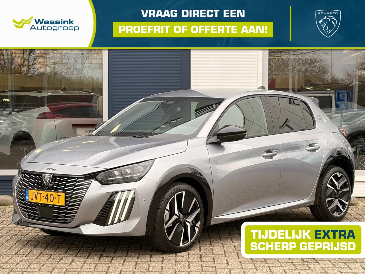 Peugeot 208 - 1.2 Hybrid GT 110PK Automaat VOORRAAD VOORDEEL | Apple Carplay & Android Auto | Climate Co - AutoWereld.nl