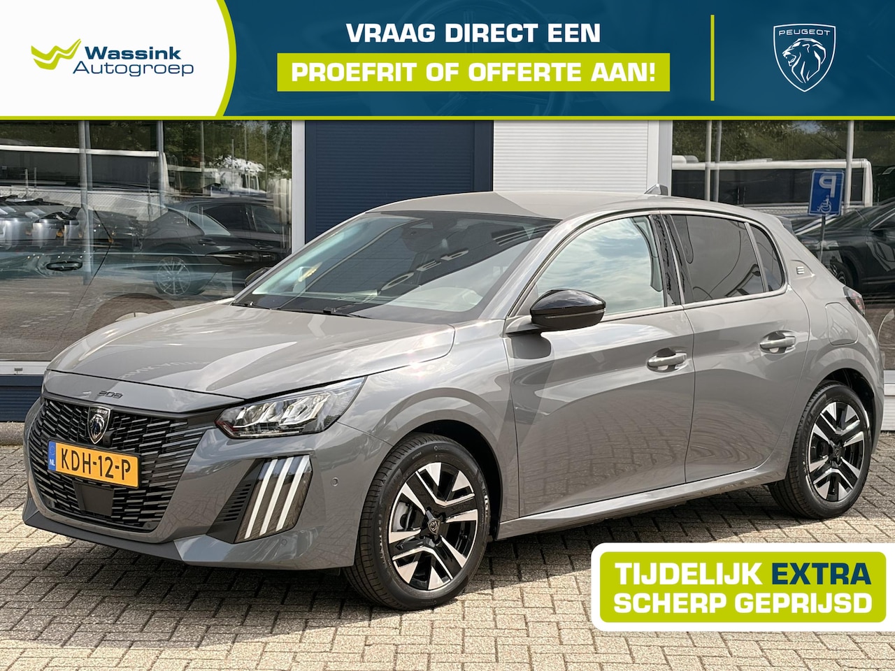 Peugeot e-208 - EV Allure Avantage 51 kWh VOORRAAD VOORDEEL | Warmtepomp | Navigatie | Camera | Parkeersen - AutoWereld.nl