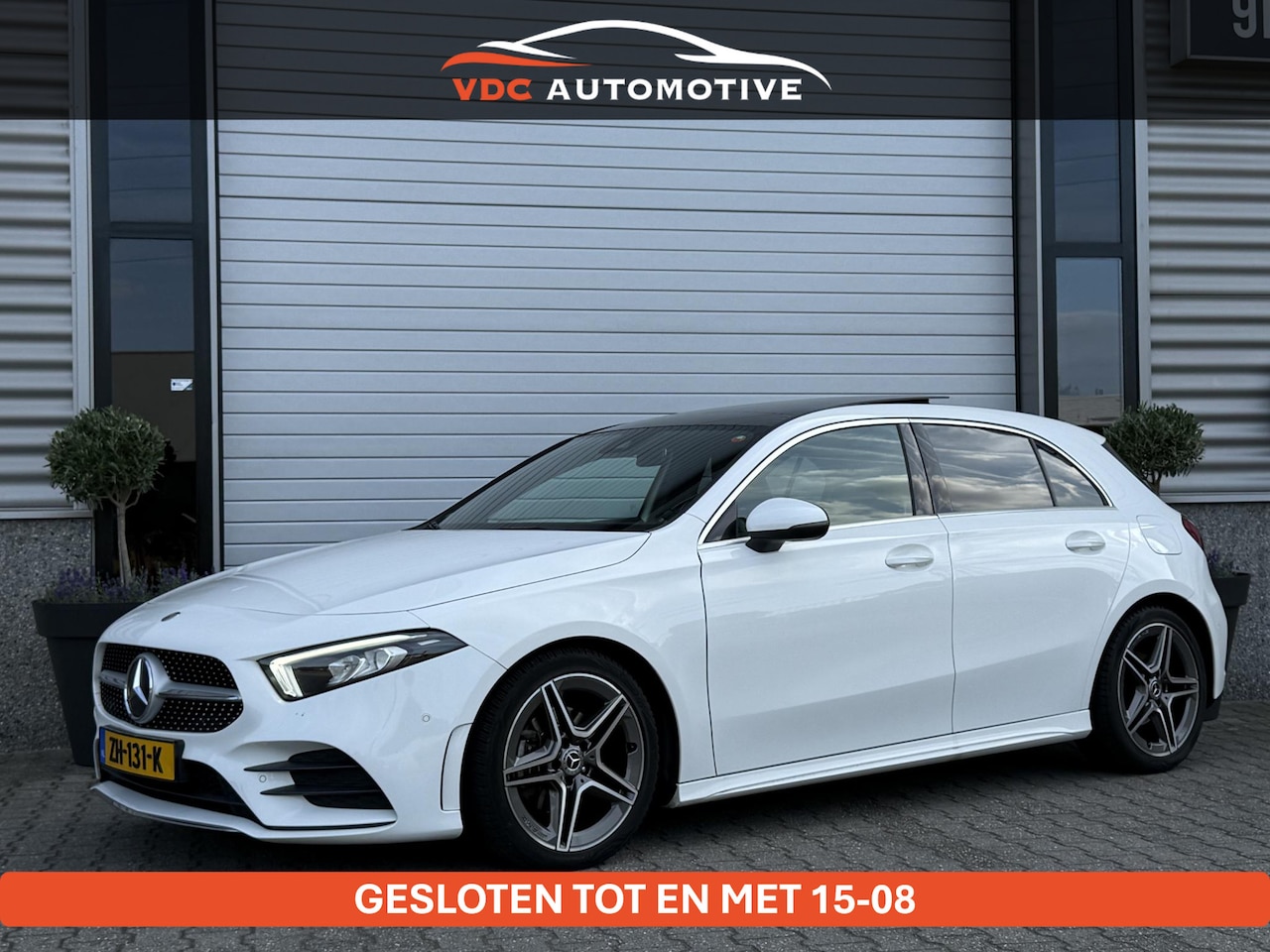 Mercedes-Benz A-klasse - 180 AMG Pano | LED | Stoelverwarming | DAB | Widescreen | Privacyglas | Dealer Onderhouden - AutoWereld.nl