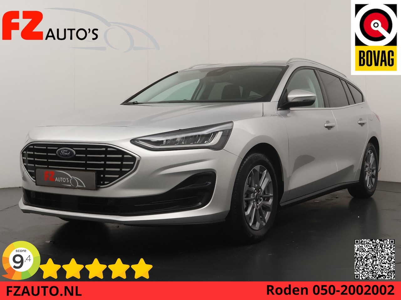 Ford Focus Wagon - 1.0 EcoBoost Hybrid Titanium Automaat - Navigatie - Apple Carplay/Android Auto - Climate C - AutoWereld.nl