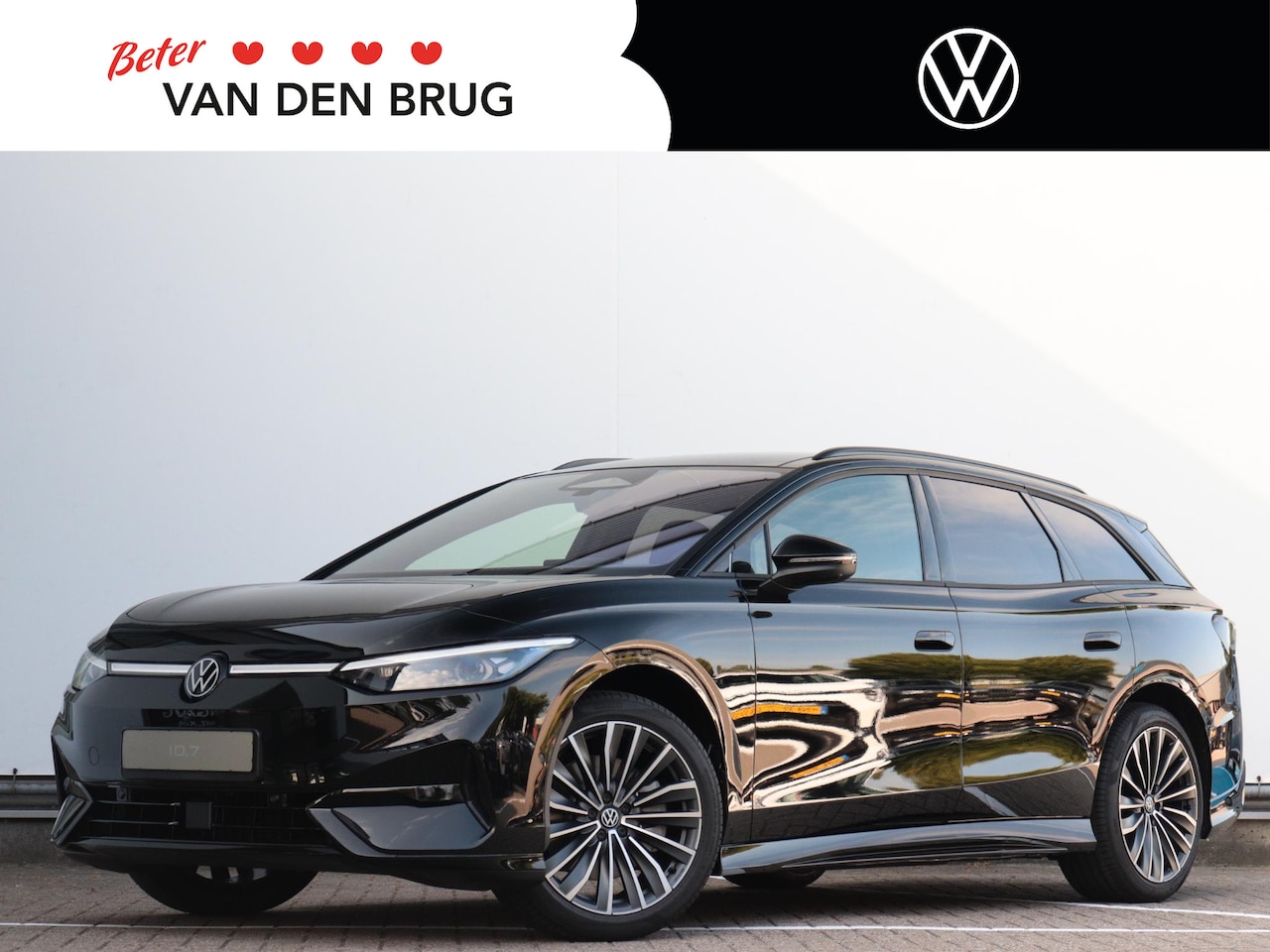 Volkswagen ID.7 - Limited Edition Plus 59 kWh accu, 150 kW / 204 PK | 360 camera | HUD | Stoel en stuurverar - AutoWereld.nl