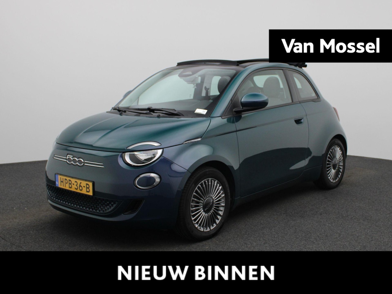 Fiat 500 C - Icon 42 kWh Cabrio | LMV | cruise control | Camera | Navi | Bluetooth | - AutoWereld.nl
