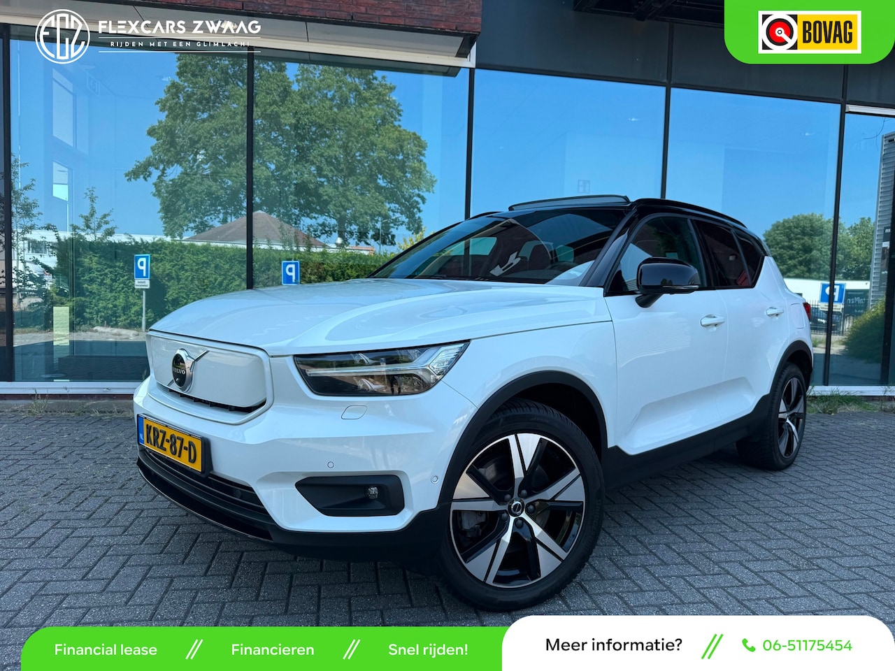 Volvo XC40 - Recharge P8 AWD R-Design - Automaat - Alcantara - Pano/Schuifdak - Navi - AutoWereld.nl