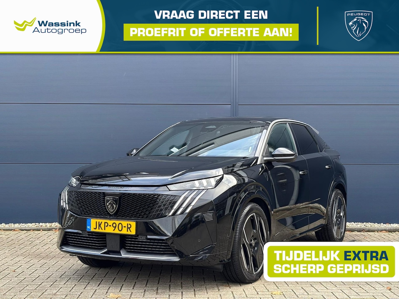 Peugeot e-3008 - EV 73 kWh 325pk Dual Motor Launch Edition VOORRAAD VOORDEEL | Nappa leder | AWD | Massage - AutoWereld.nl