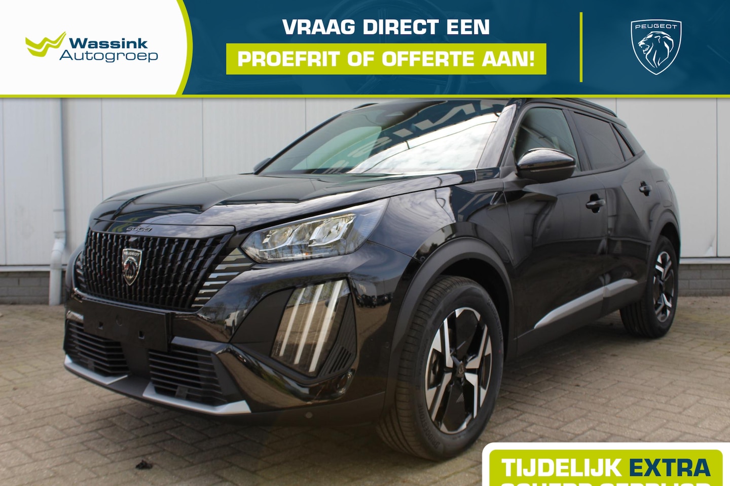 Peugeot 2008 - 1.2 Hybrid 145 Allure VOORRAAD VOORDEEL | Navigatie | Parkeercamera | Parkeersensoren | LE - AutoWereld.nl