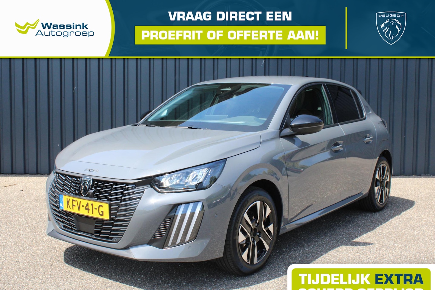 Peugeot 208 - 1.2 Hybrid 110 e-DCS6 Allure VOORRAAD VOORDEEL | Camera | Navigatie | Carplay - AutoWereld.nl