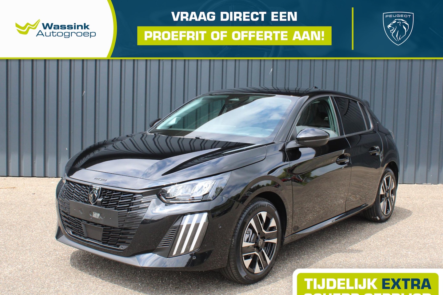 Peugeot 208 - 1.2 Hybrid 110 e-DCS6 Allure Automaat VOORRAAD VOORDEEL | Carplay | Navigatie | Camera | D - AutoWereld.nl