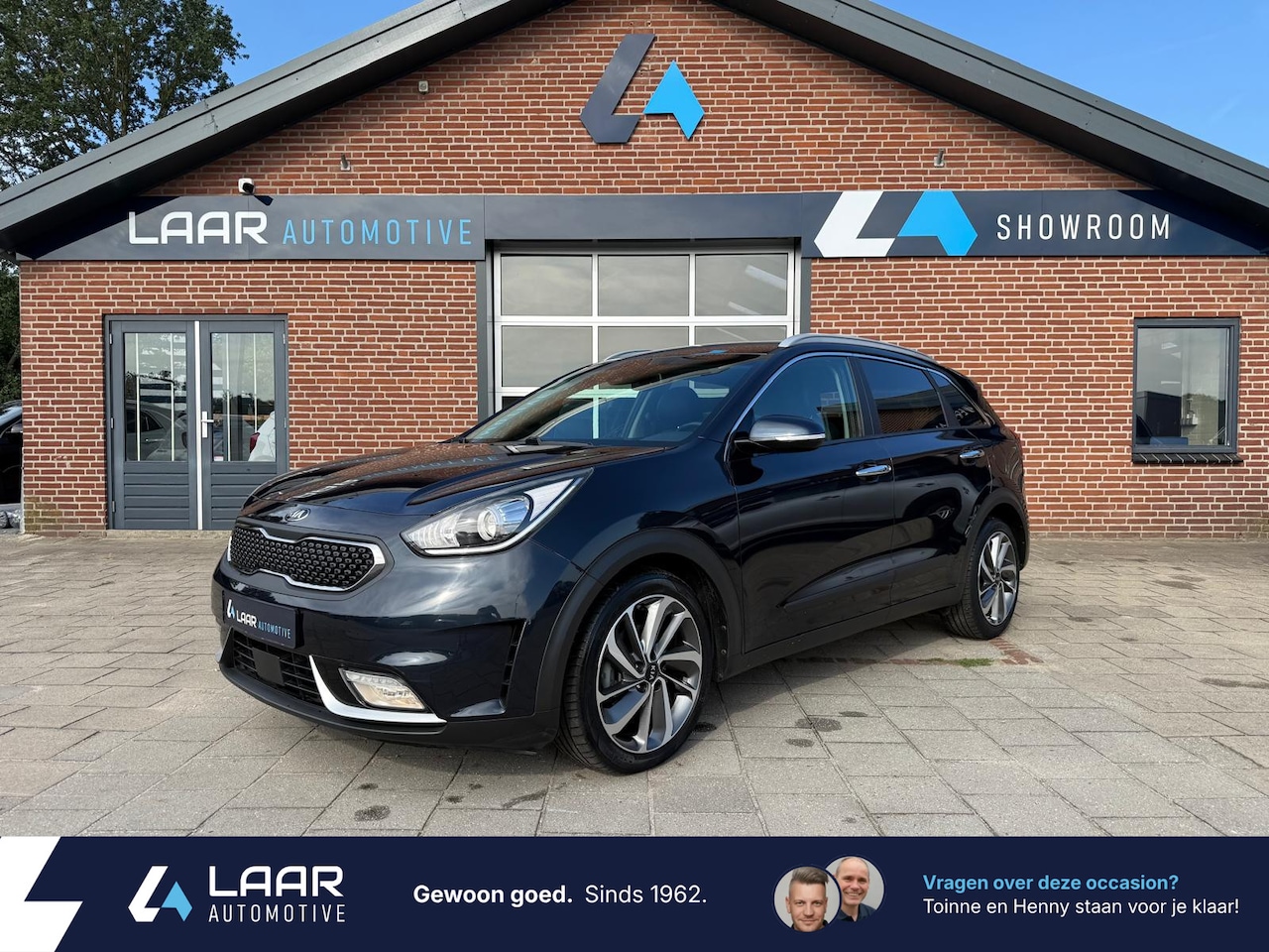 Kia Niro - 1.6 GDi 141PK Hybrid SportLine Navi | Camera | ACC | Leer | BLIS | 18" - AutoWereld.nl