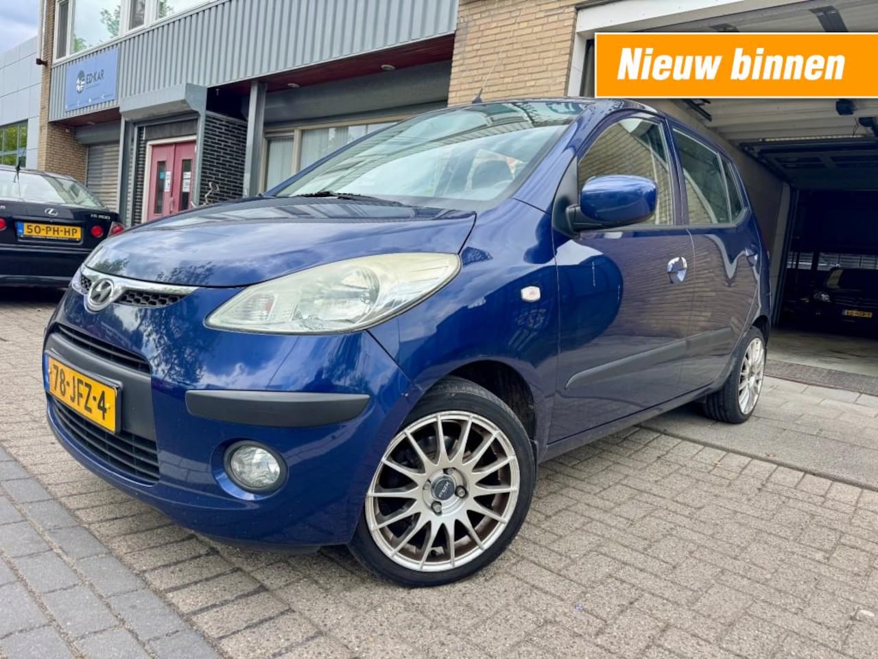 Hyundai i10 - 1.25i Dynamic Cool AIRCO NAVI LMV NAP RIJDT GOED APK 5-2027 - AutoWereld.nl