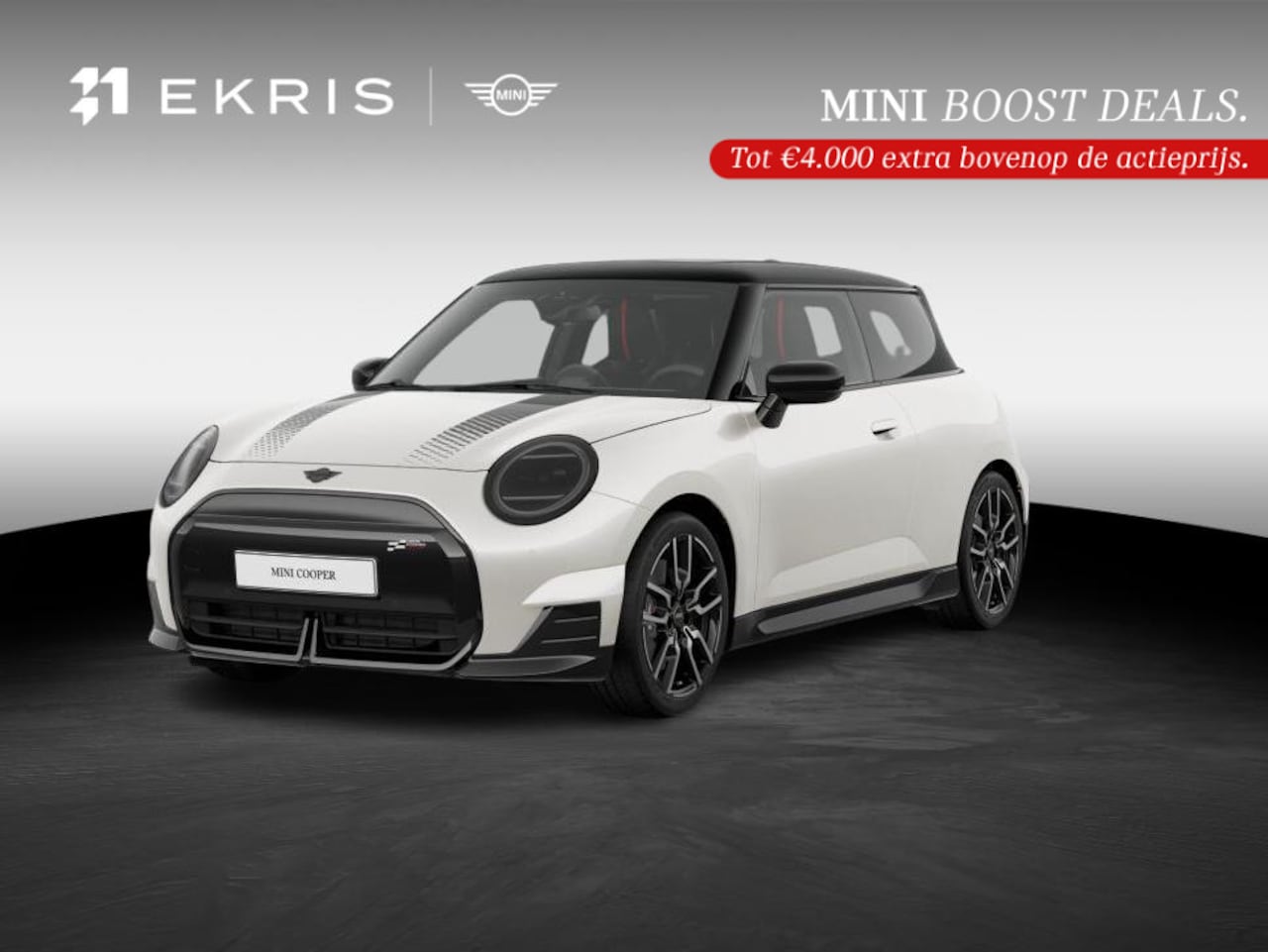 MINI Electric - Cooper SE John Cooper Works M 54.2 kWh | Panorama Dak | Keyless Entry | Kunstleder Bekledi - AutoWereld.nl