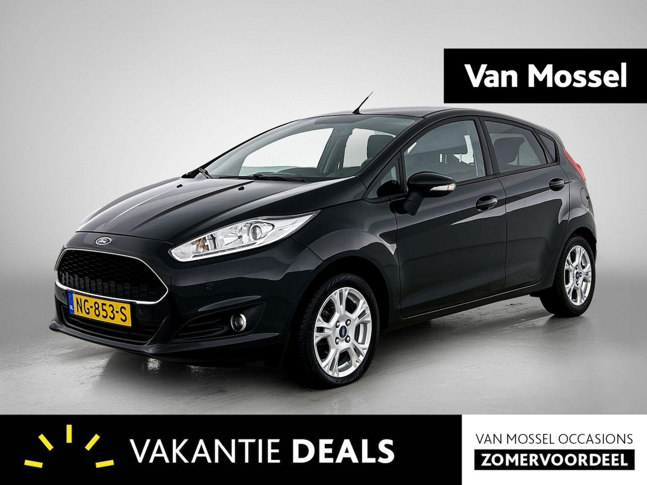 Ford Fiesta - 1.0 Style Ultimate | Navigatie | Parkeersensoren | Lichtmetalen velgen - AutoWereld.nl