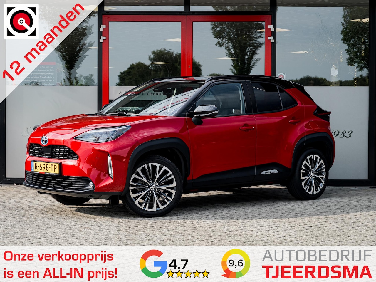 Toyota Yaris Cross - 1.5 Hybrid Executive Bi-Tone | Origineel NL | Trekhaak | Achteruitrijcamera | Adaptieve Cr - AutoWereld.nl