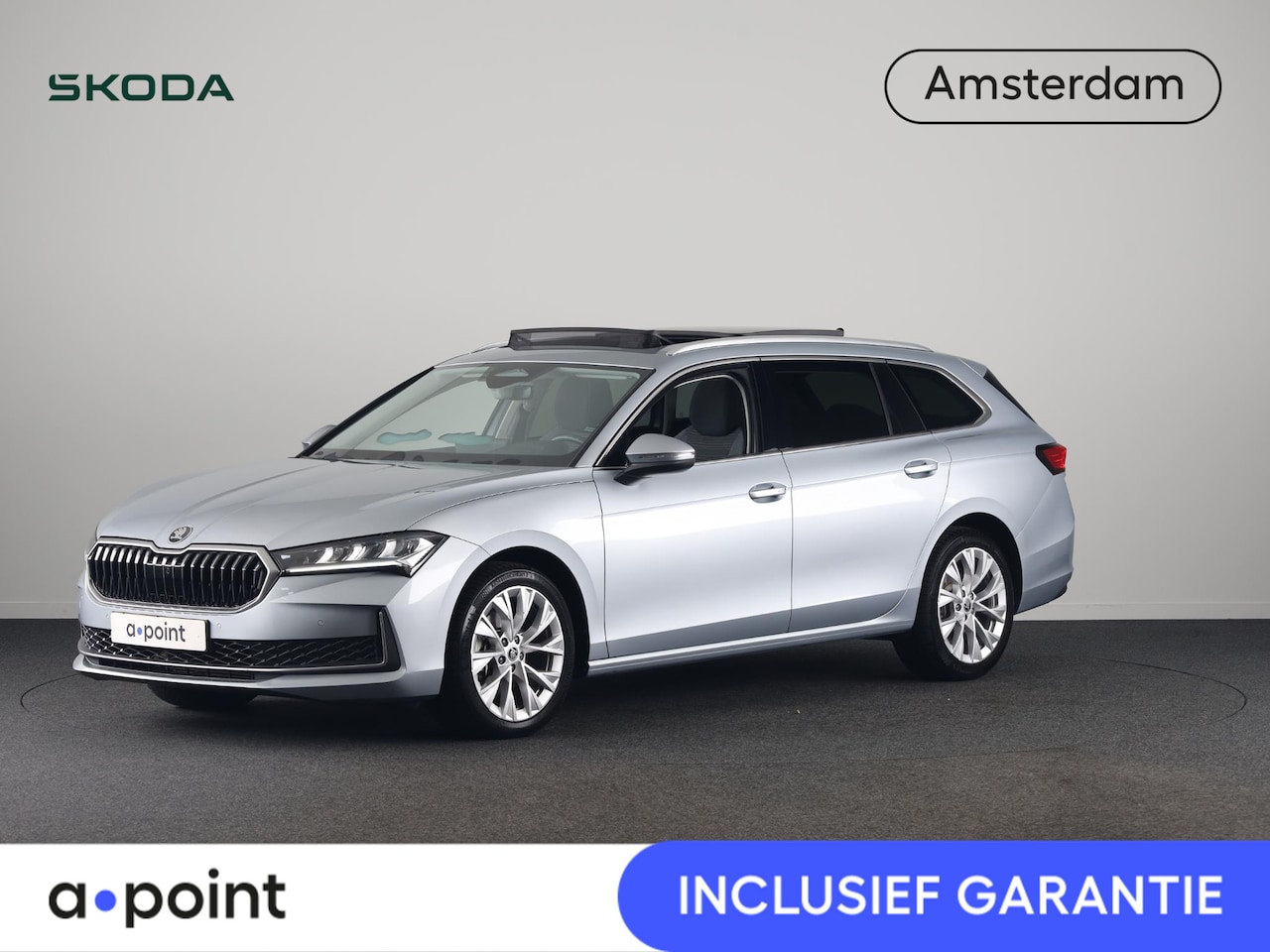 Skoda Superb Combi - 1.5 TSI MHEV First Edition 150 pk | Trekhaak wegklapbaar | Panoramadak | Verlengde garanti - AutoWereld.nl