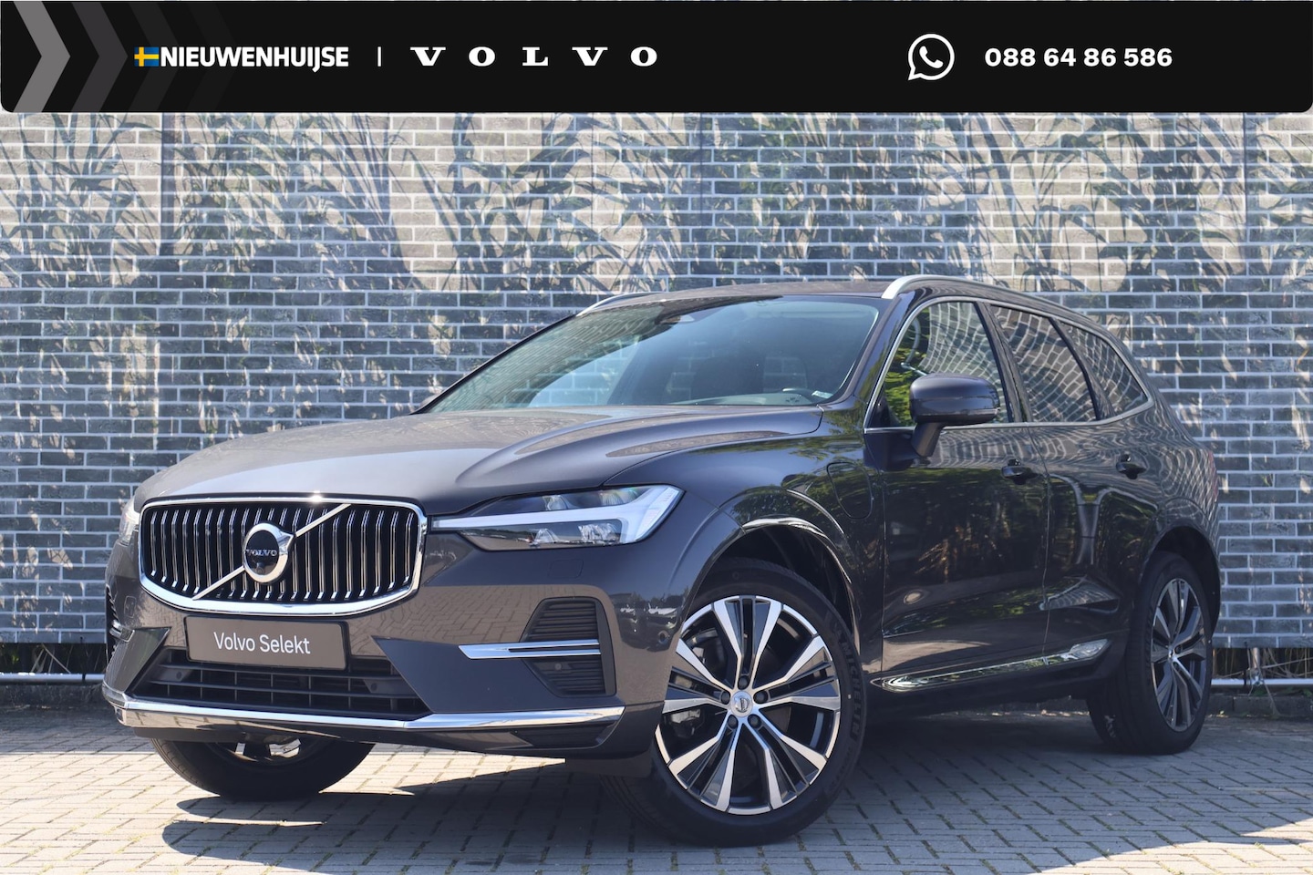 Volvo XC60 - 2.0 T6 Plug-in Hybrid AWD Ultimate Bright | PHEV Long Range | Trekhaak | 360 Graden Camera - AutoWereld.nl