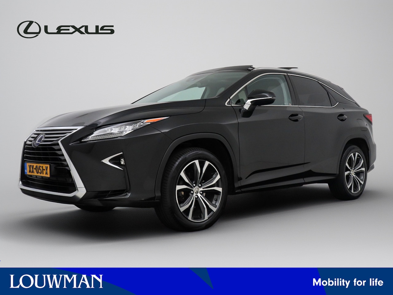 Lexus RX 450h - 4WD Luxury Line | Panorama schuif/kantel dak | Head-Up Display | Blind Spot Monitor | Stoe - AutoWereld.nl