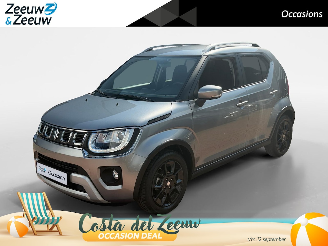 Suzuki Ignis - 1.2 Smart Hybrid Style | Navigatie | Hoge zit | Automaat | Metallic lak | Lage km stand | - AutoWereld.nl