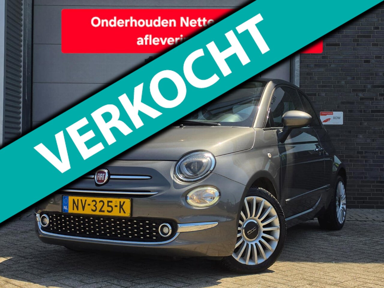 Fiat 500 - 0.9 TwinAir Turbo Lounge|Digitale Teller|Pano|Flippers - AutoWereld.nl