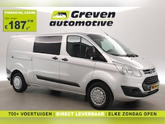 Ford Transit Custom - 2.2 TDCI L2H1 2800KG Trekgew. | Airco | Cruise | Camera | 2xSchuifdeur | 3 Zits | Trekhaak
