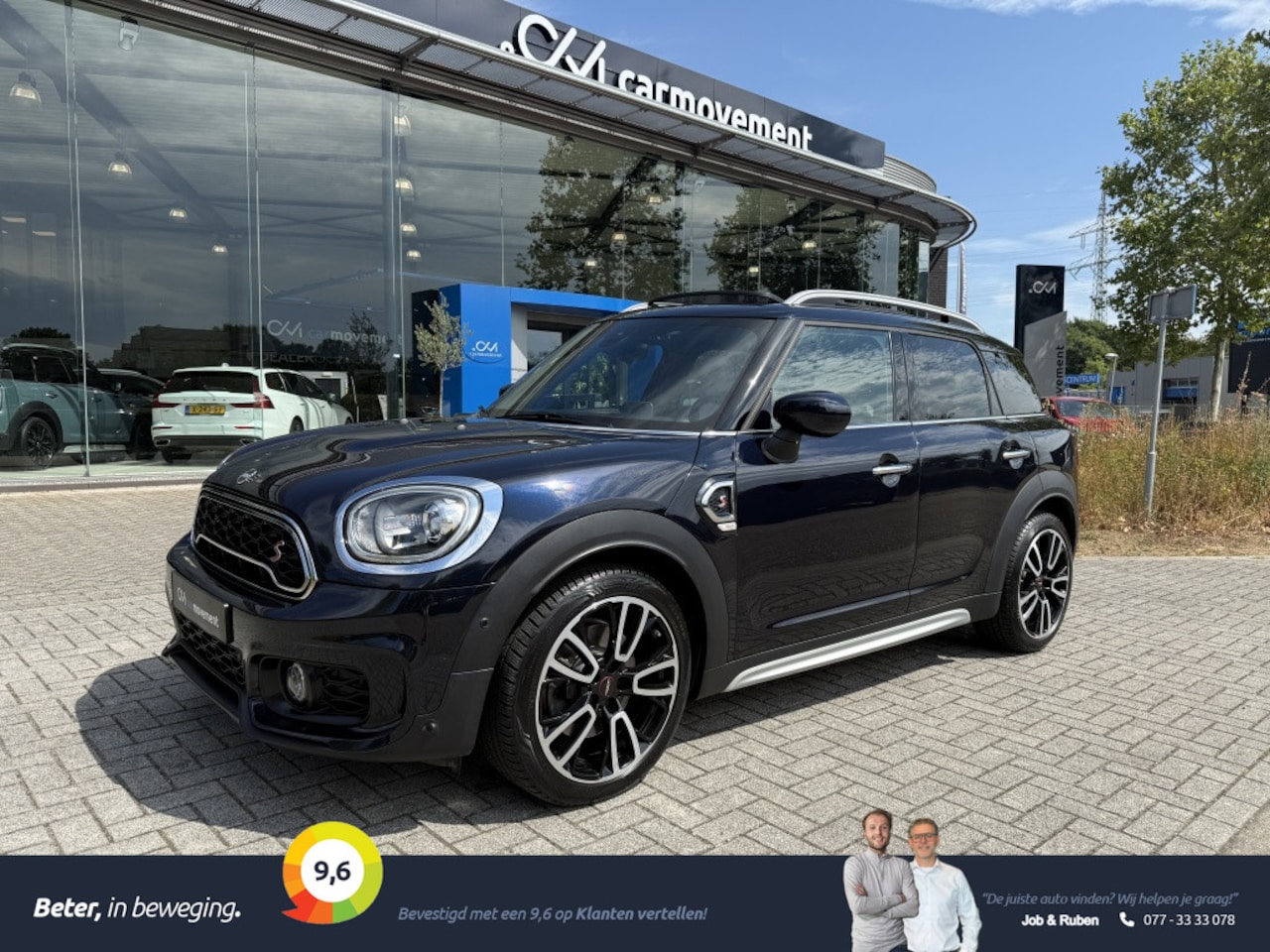 MINI Countryman - 2.0 Cooper S Aut. JCW Pakket I Pano I Leder I H&K I Navi I Voll!! - AutoWereld.nl