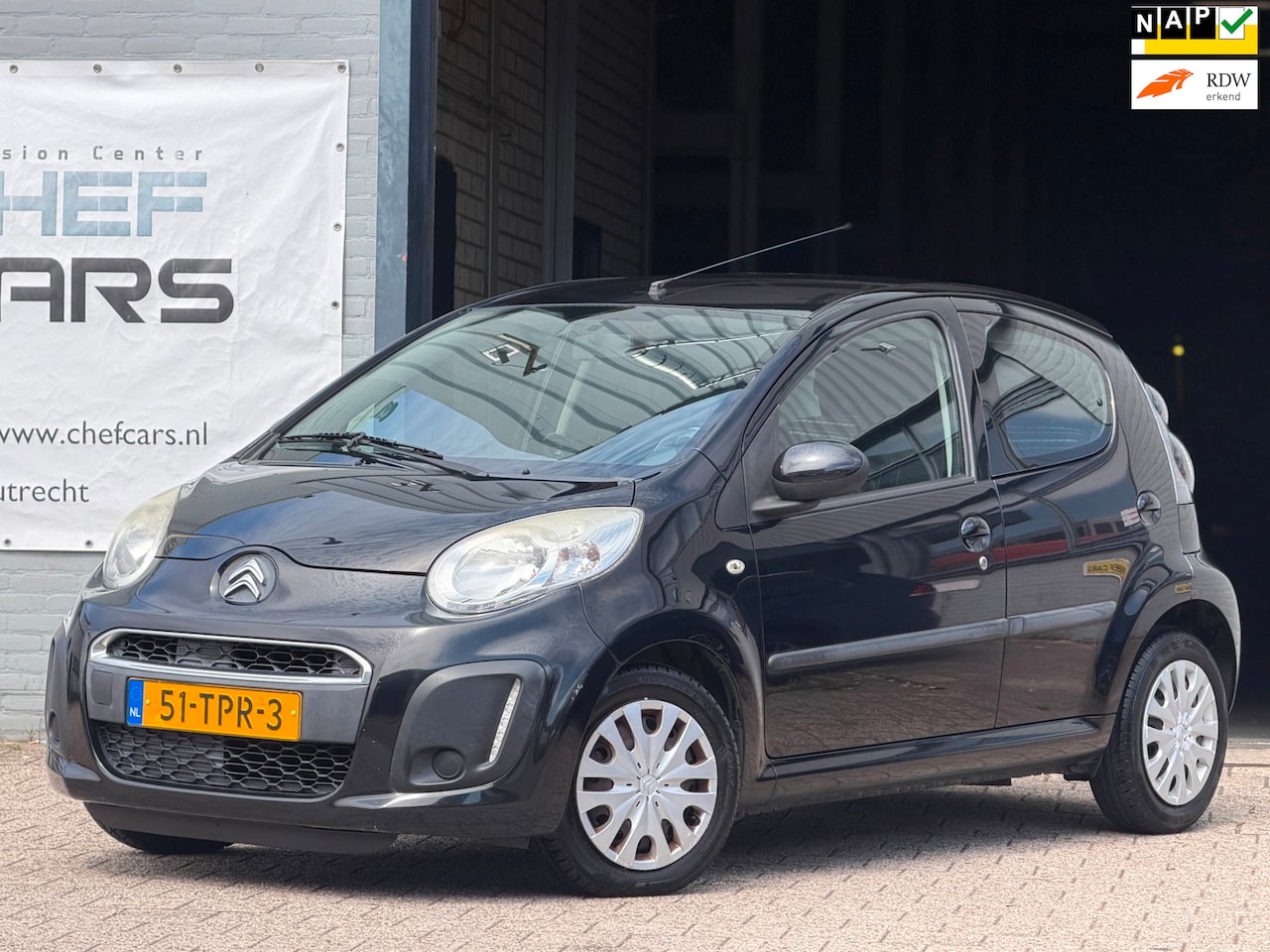 Citroën C1 - 1.0|NAP|AIRCO|LED|APK|5DEURS|BOEKJES|3EIGENAAR! - AutoWereld.nl