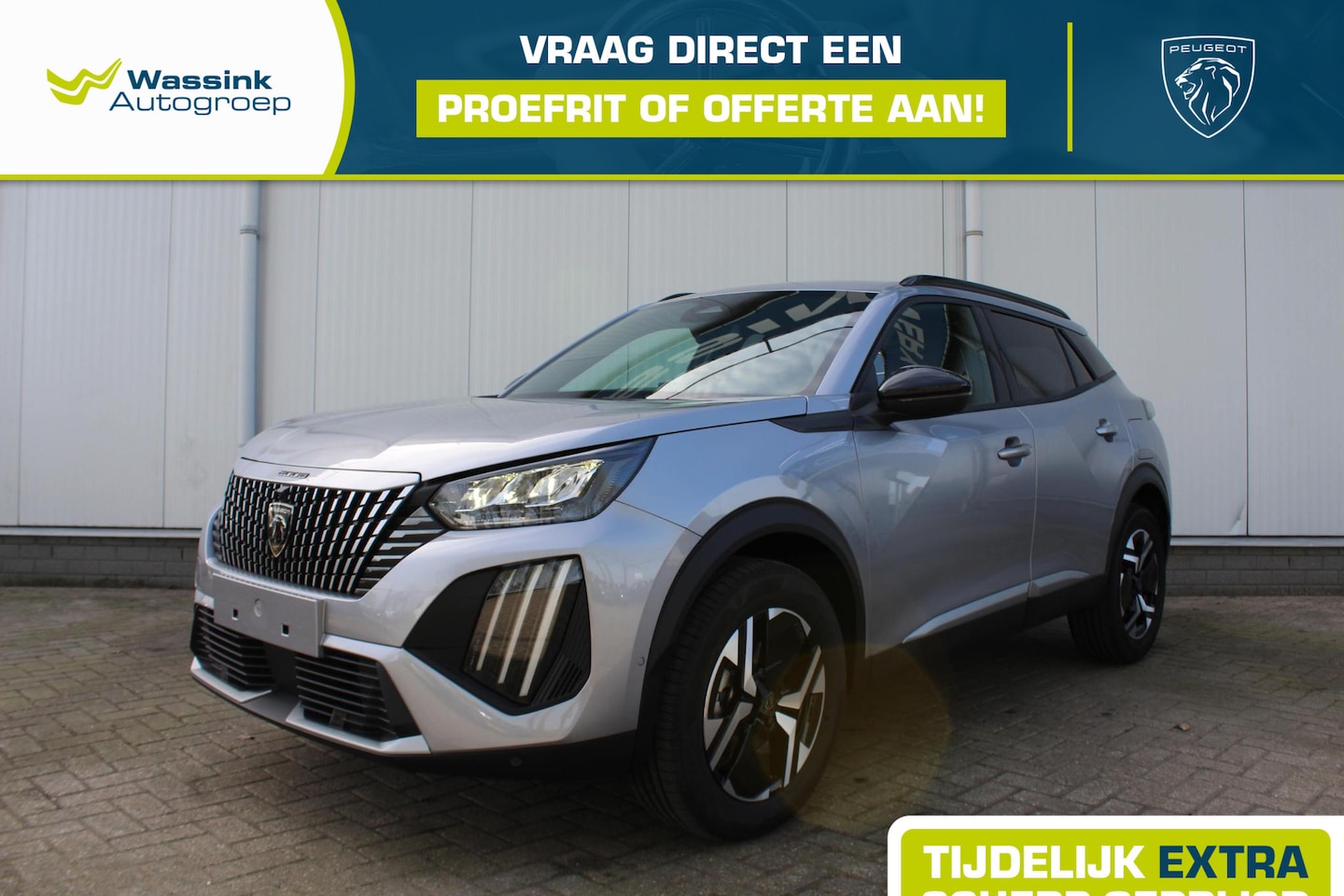 Peugeot 2008 - 1.2 Hybrid 145 Allure VOORRAAD VOORDEEL | Navigatie | Parkeercamera | LED | Parkeersensore - AutoWereld.nl