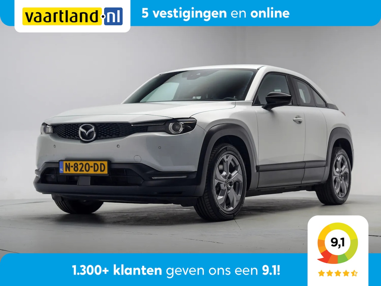 Mazda MX-30 - e-SkyActiv 145 36 kWh [ LED Navi Head-up ] - AutoWereld.nl