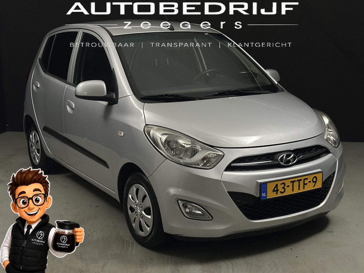 Hyundai i10 - 1.2 Plus *AC*NAP* - AutoWereld.nl