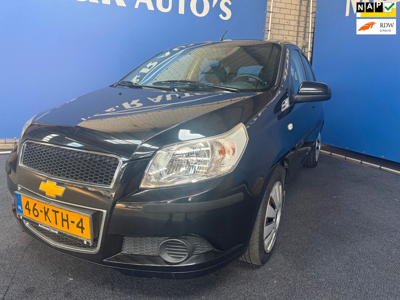 Chevrolet Aveo - 1.2 16V LS B-clever 1.2 16V LS B-clever Nieuwe APK - AutoWereld.nl
