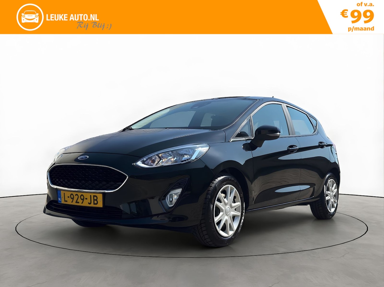 Ford Fiesta - 1.0 EcoBoost 100PK 5-Deurs Business Apple-Carplay Airco Parkeer Sens. - AutoWereld.nl