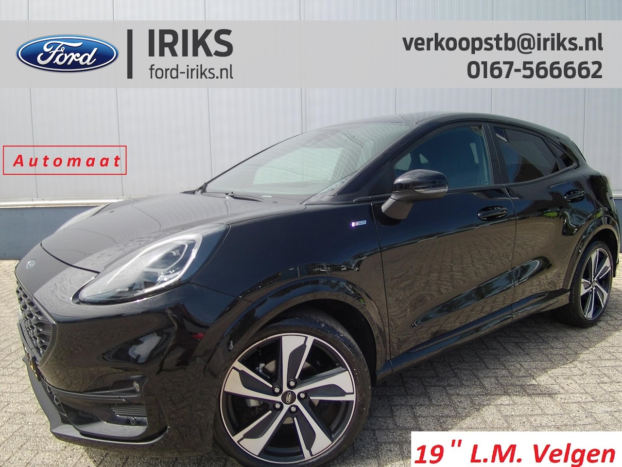 Ford Puma - 1.0i Ecobst Hybrid 125pk Automaat ST-Line L.M. 19 Inch - AutoWereld.nl
