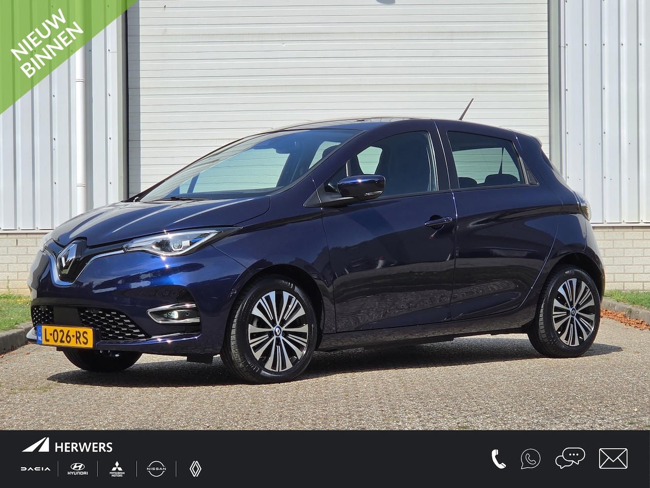 Renault Zoe - R135 Serie Limitee Riviera 52 kWh / CCS Snel Laden / Incl. Accu / Lederen Bekleding / BOSE - AutoWereld.nl