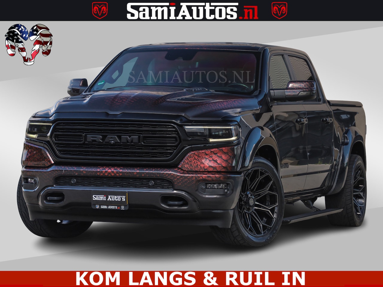 Dodge Ram Pick Up - COBRA HULK PACK | 5.7 V8 402 PK | LIMITED EDITION | HUD | LUCHTVERING | BOM VOL | CREW CAB - AutoWereld.nl