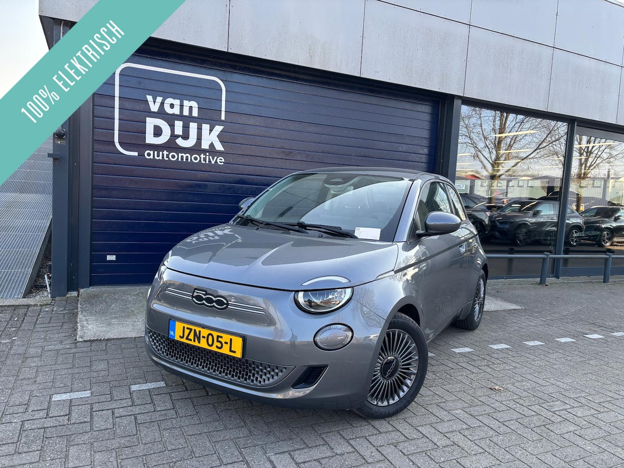 Fiat 500 - 3+1 Icon 42 kWh 100% Electrisch, Parkeer sensoren achter, DAB radio, Extra achterdeur rech - AutoWereld.nl