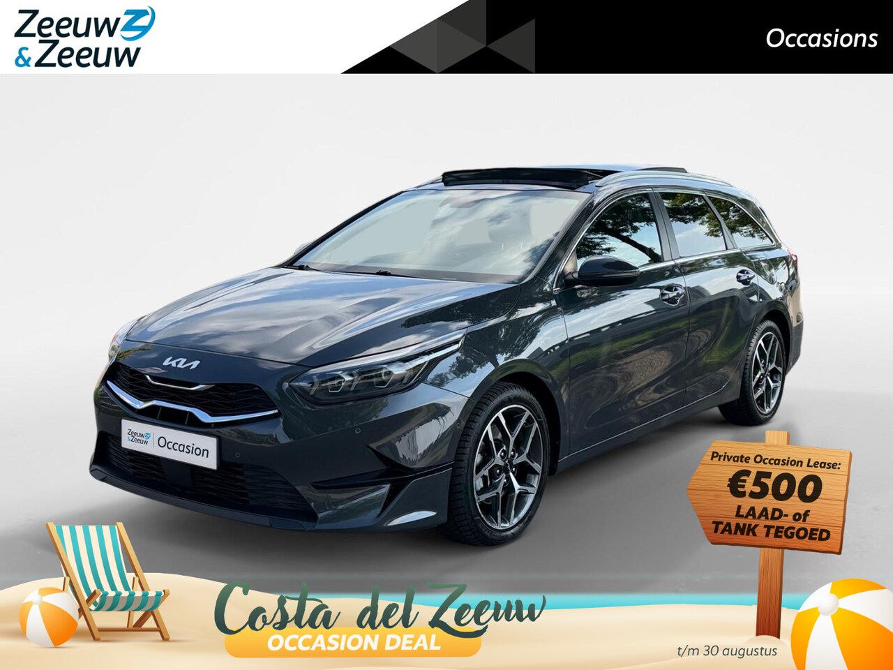 Kia Cee'd Sportswagon - Ceed 1.0 T-GDi MHEV Launch Edition |Automaat| Schuif/Kantel Dak | Elekt. Achterklep | Adap - AutoWereld.nl