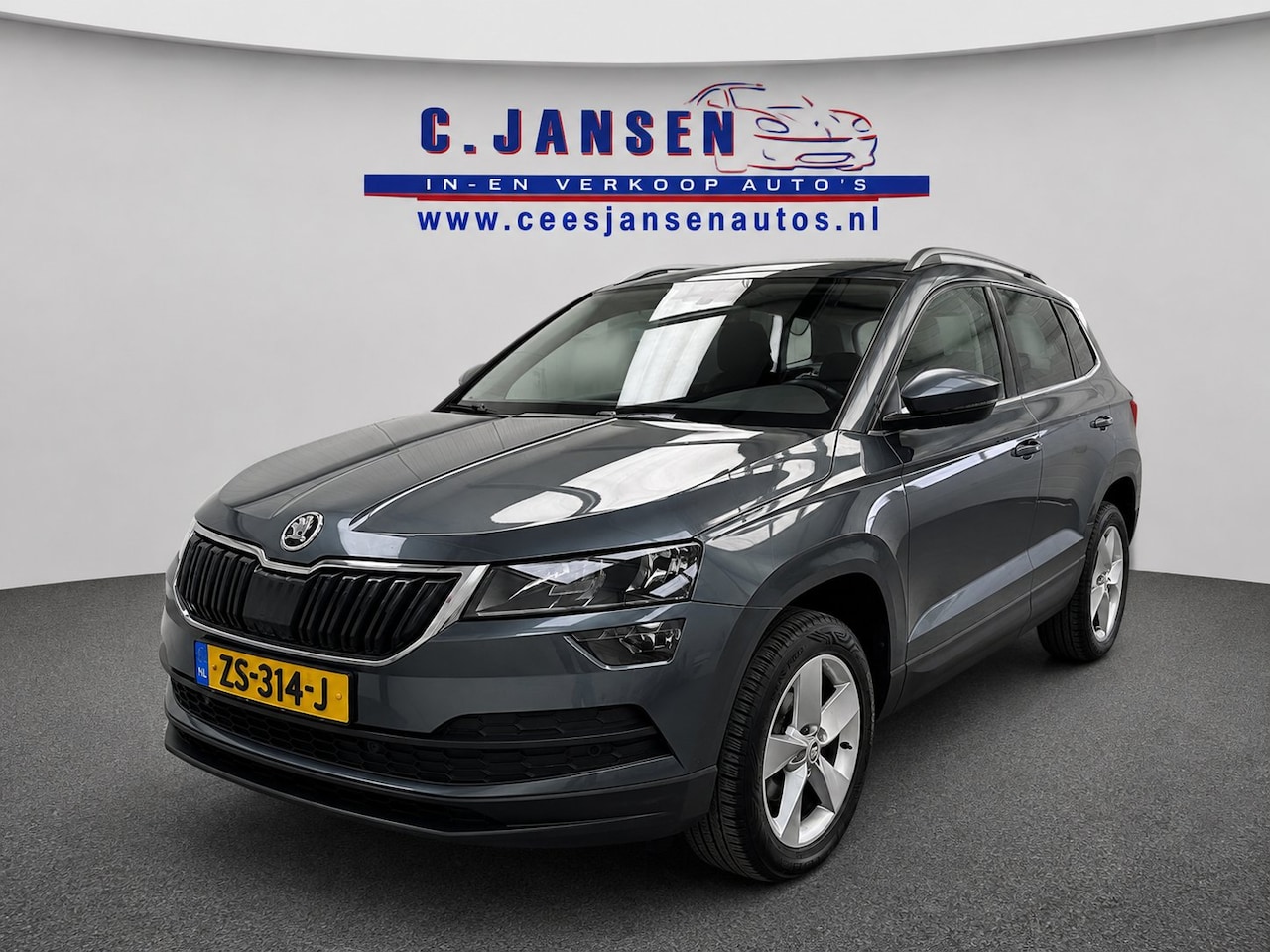 Skoda Karoq - 1.0 TSI Ambition Business Aut. MOOIE AUTO !! | Achteruitrijcamera | Airco (automatisch) | - AutoWereld.nl