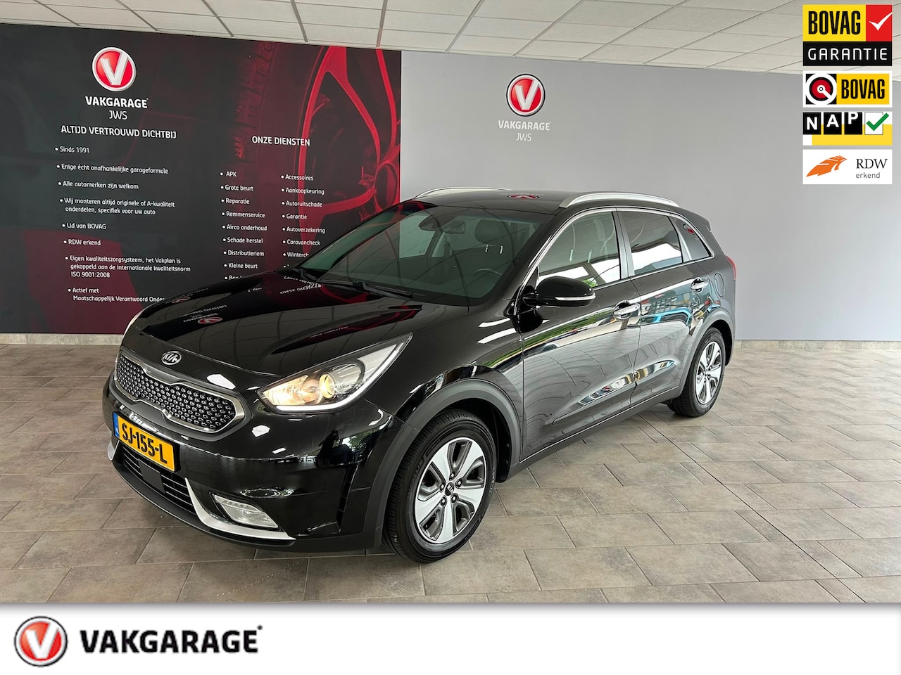 Kia Niro - 1.6 GDi PHEV BusinessLine incl. afl. beurt en garantie. - AutoWereld.nl