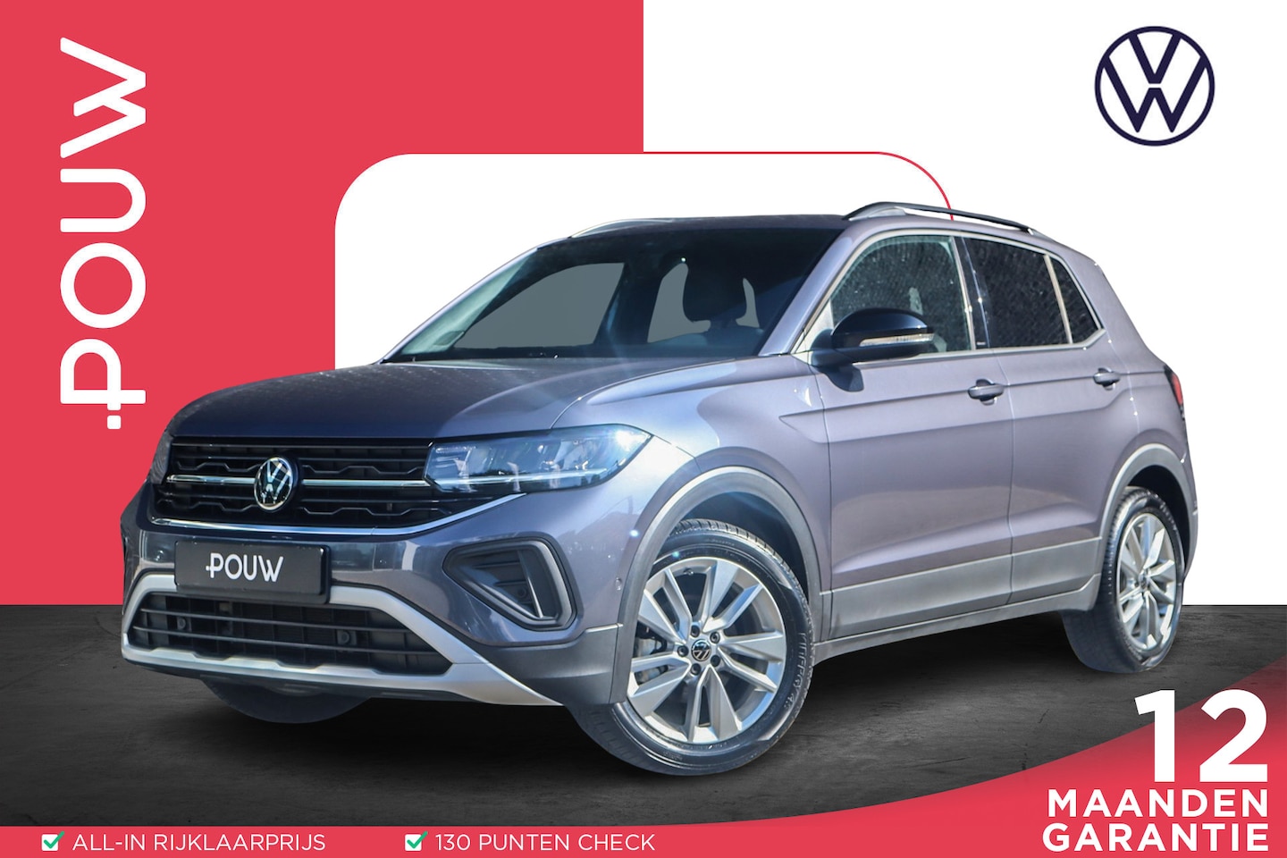 Volkswagen T-Cross - 1.0 TSI 115pk Life Edition Afneembare Trekhaak | Navigatie | Automatische Airconditioning - AutoWereld.nl