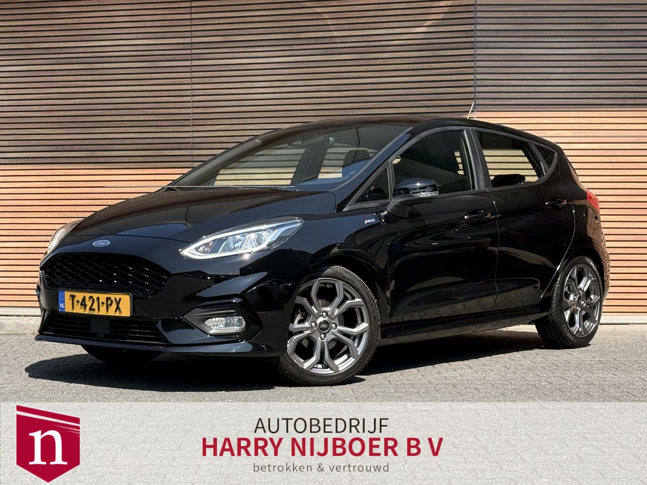 Ford Fiesta - 1.0 EcoBoost ST-Line Cruise / Lm Velgen / Navi / Carplay - AutoWereld.nl