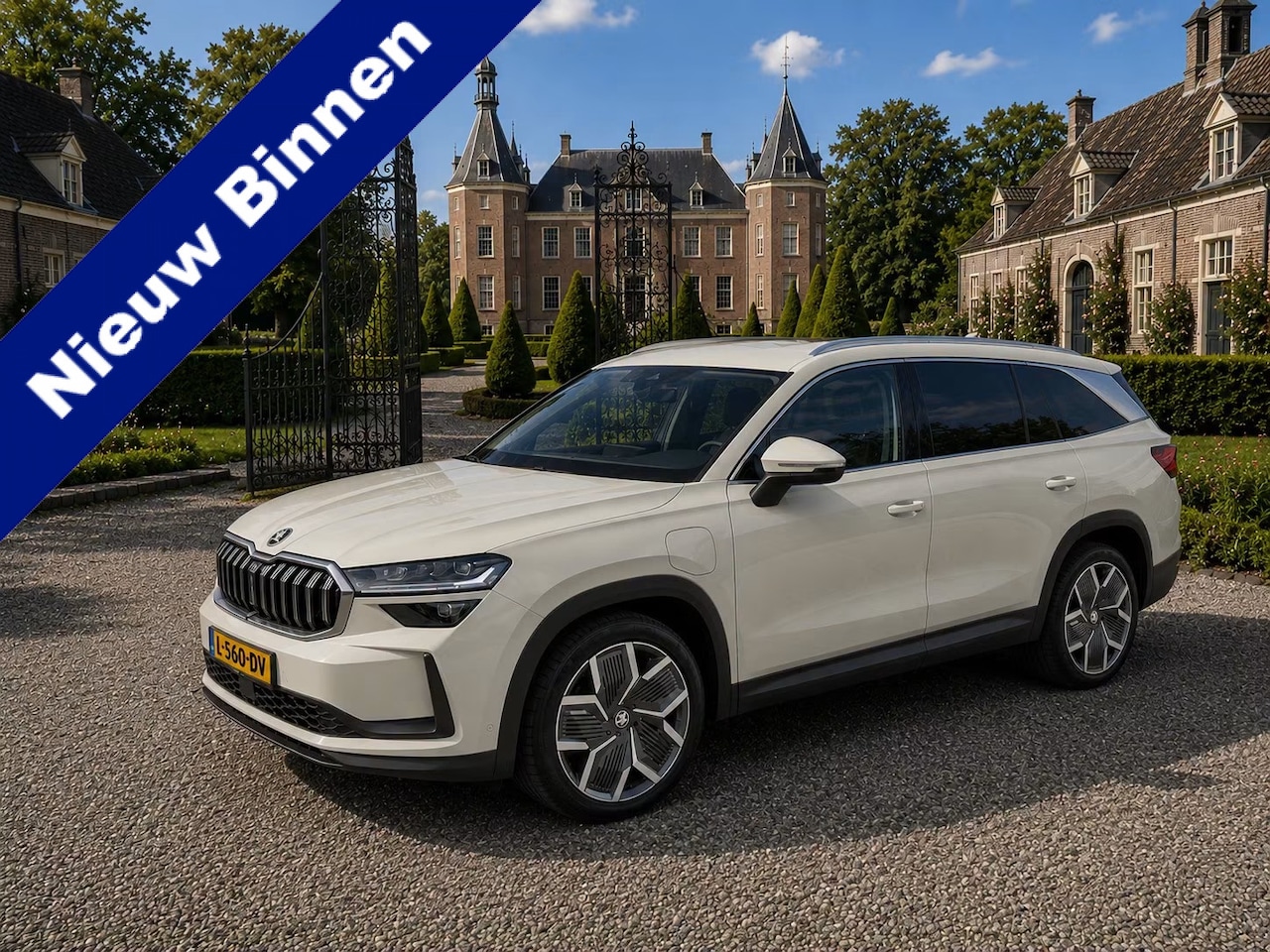 Skoda Kodiaq - 1.5 TSI PHEV Business Edition Plus | Leer Suite | HUD | Matrix | DCC | 20” | Winter  06-20 - AutoWereld.nl
