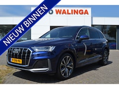 Audi Q7 - 55 TFSI e quattro S-Line , el. trekhaak, HUD, Leer, stoelverw. v+a, 21" incl. zgan all-sea