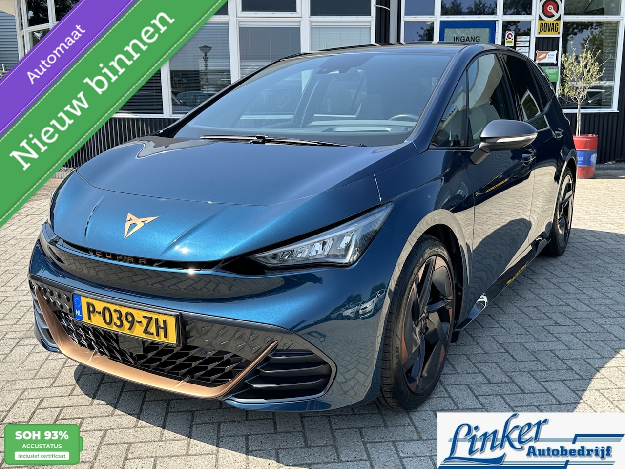 CUPRA Born - Copper Edition One 62 kWh - SoH 93% SPECIALE KLEUR CAMERA - AutoWereld.nl