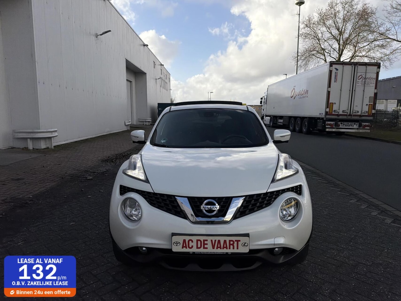 Nissan Juke - 1.2 DIG-T S/S Tekna - LEER/NAV/CRUISE/360CAM/NAP - AutoWereld.nl
